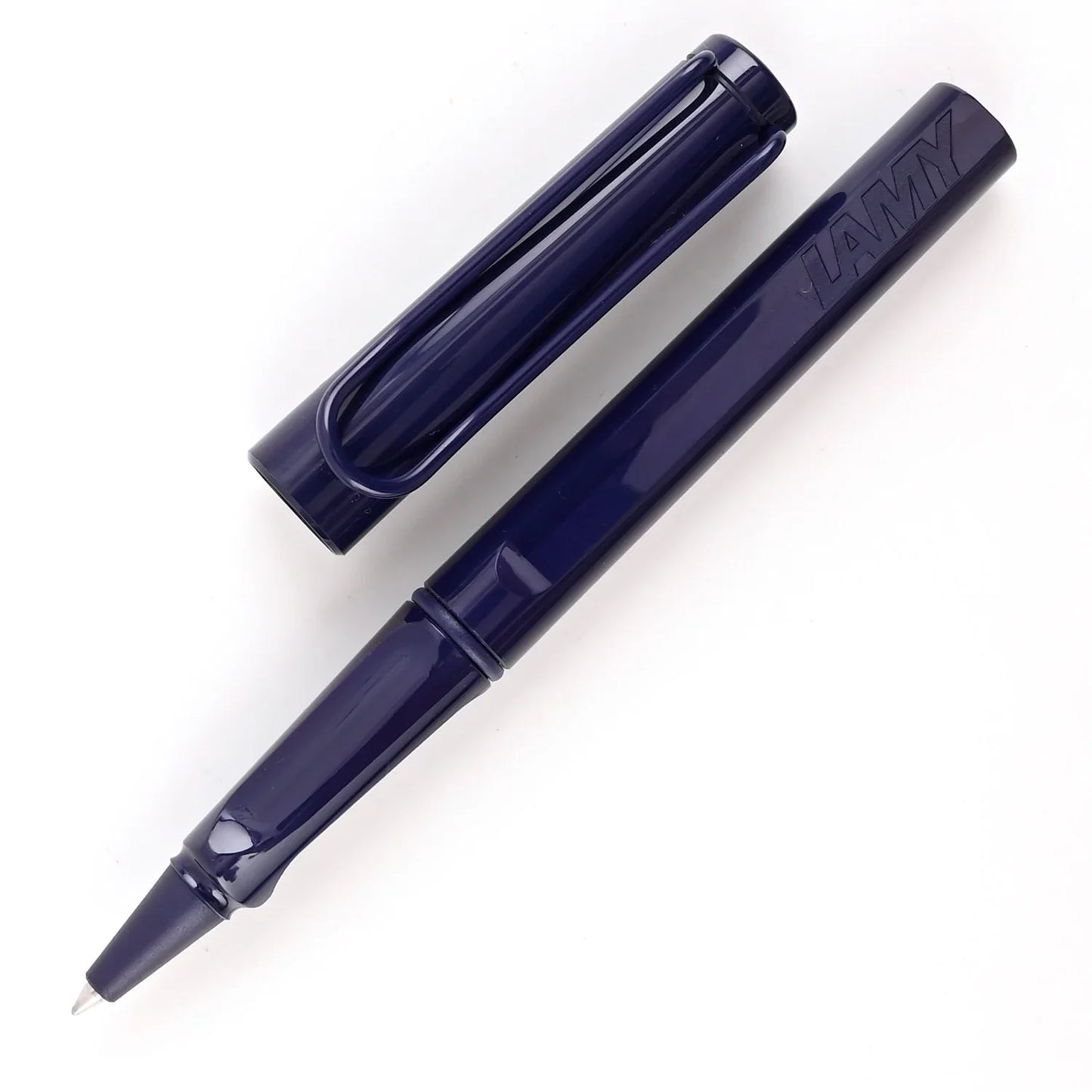Lamy 3A9 Safari Dark Dusk Blue Roller Pen