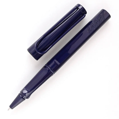 Lamy 3A9 Safari Dark Dusk Blue Roller Pen