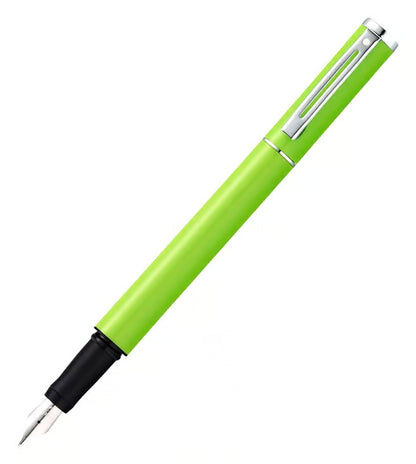 Sheaffer 9202 POP Lime Green CT Fountain Pen Hang Sale  Medium