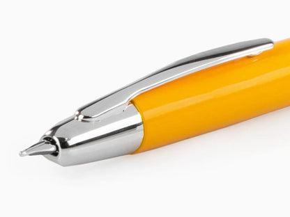Pilot Capless 18K Yellow Chrome Trim Medium Fountain pen