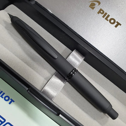 Pilot Capless 18K Matte Black Fine Fountain Pen 2001