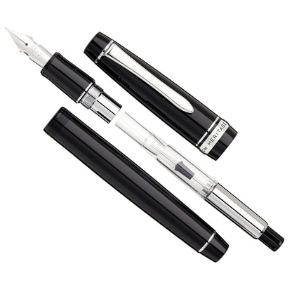Pilot Custom Heritage 912 Black Medium Fountain  Pen