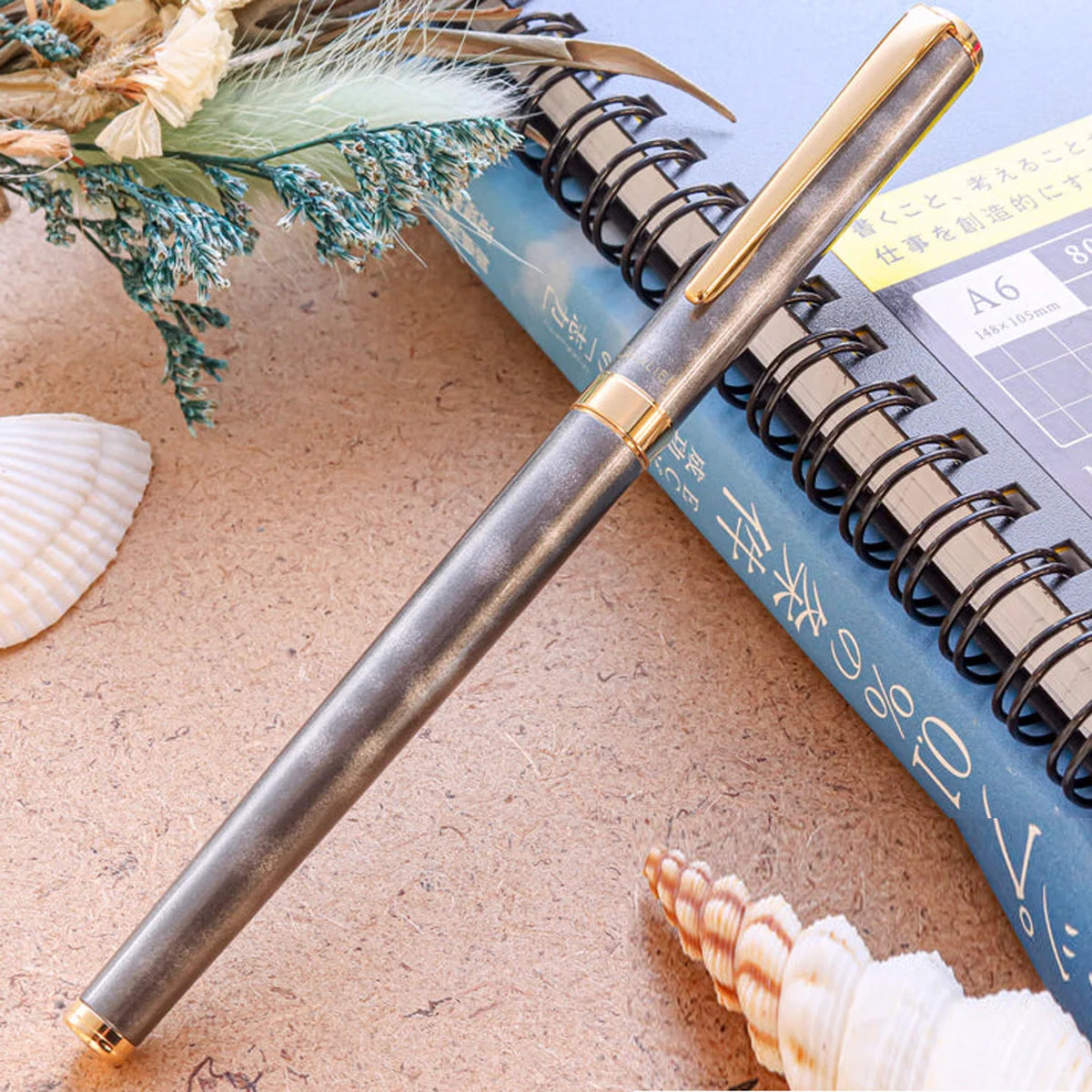 Pilot Cavalier Black & Grey Medium Fountain pen