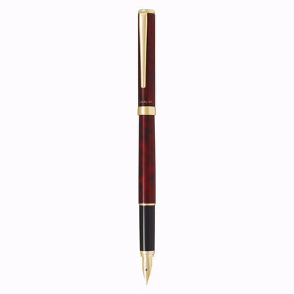 Pilot Cavalier Black & Red Medium Fountain Pen