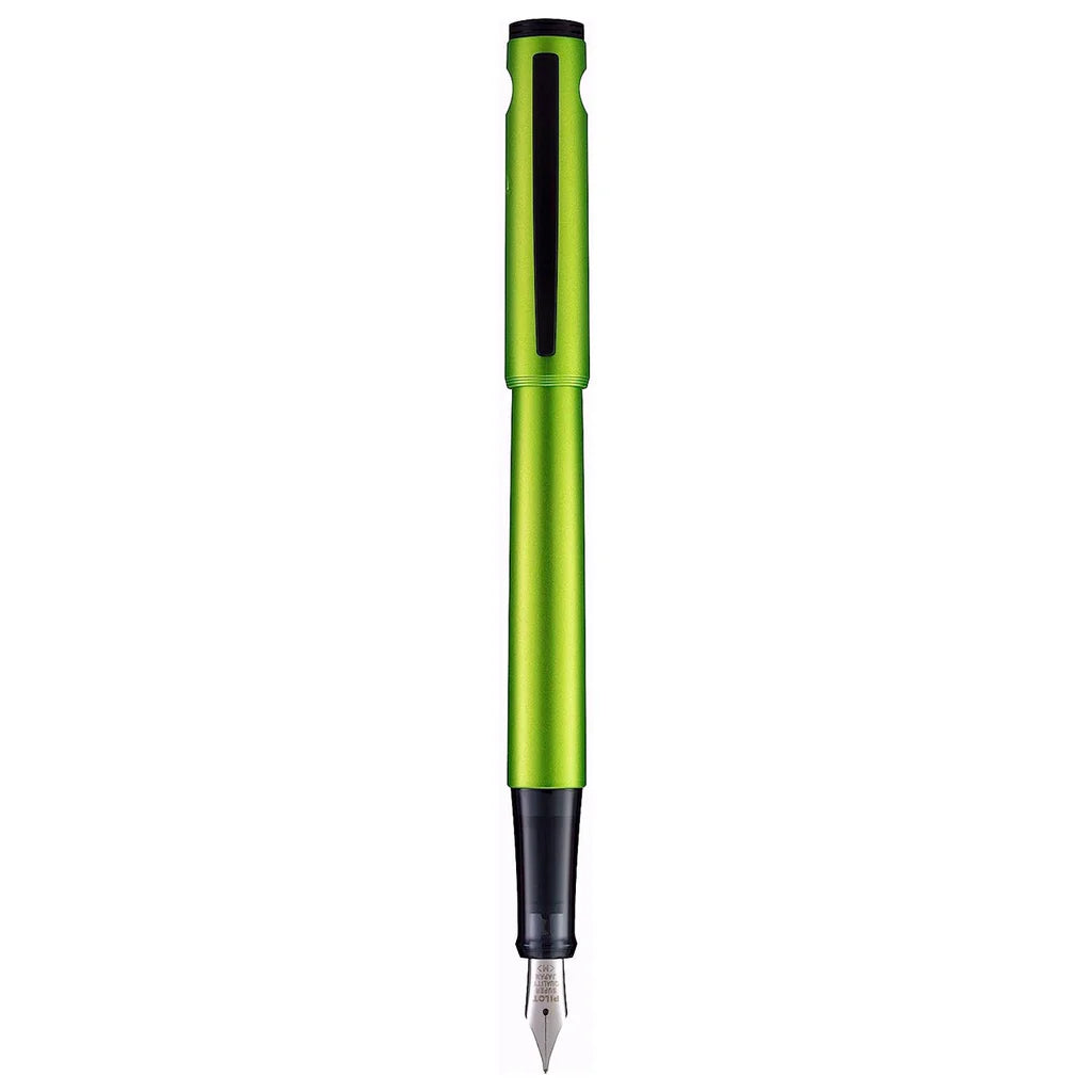 Pilot Explorer Metalic Lime Green Medium Fountain Pen