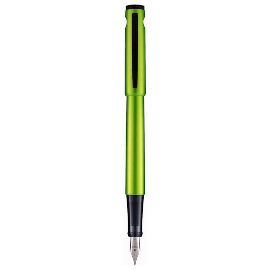Pilot Explorer Metalic Lime Green Medium Fountain Pen