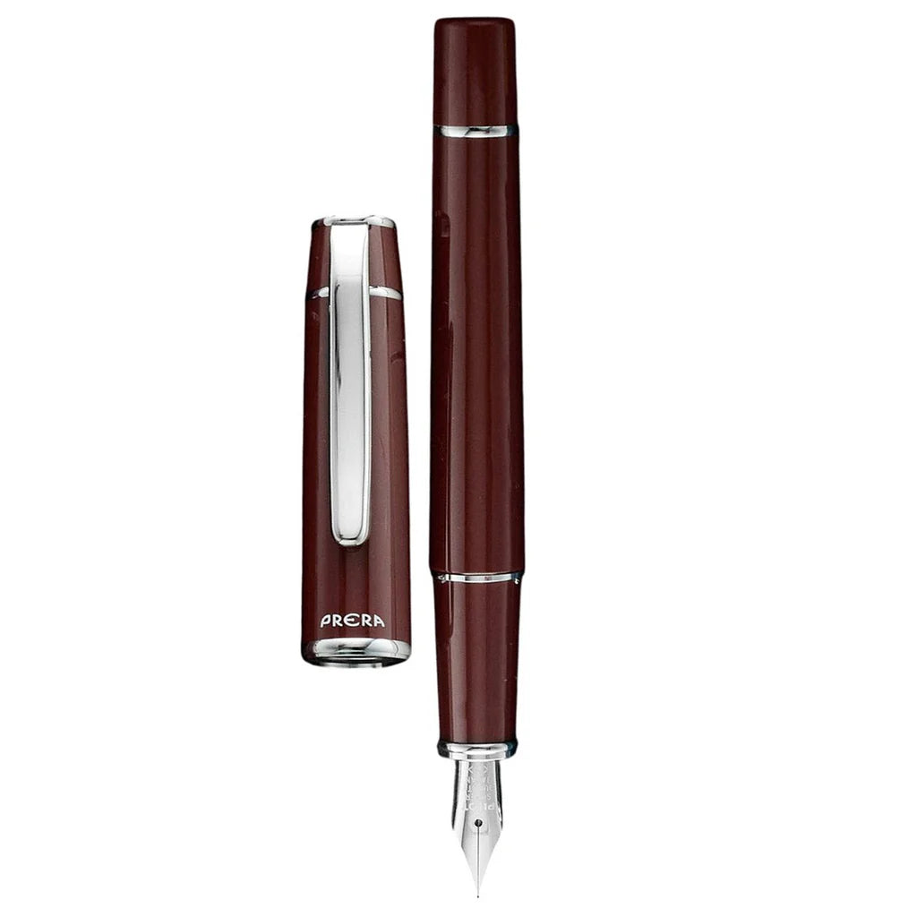 Pilot Prera Red Brown Fountain Pen Medium  2588