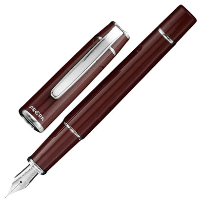 Pilot Prera Red Brown Fountain Pen Medium  2588