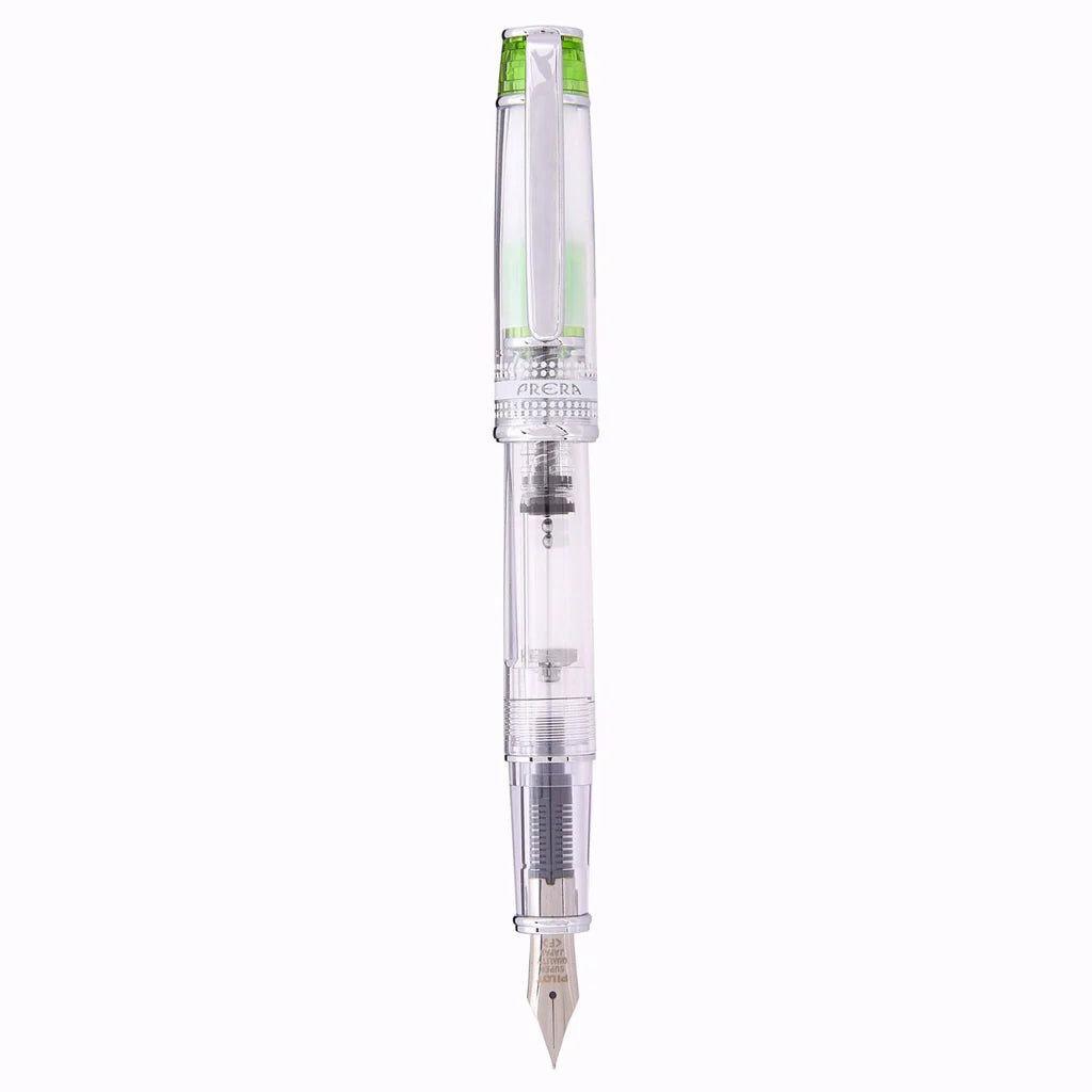 Pilot Prera Transparent .Green Medium Fountain Pen