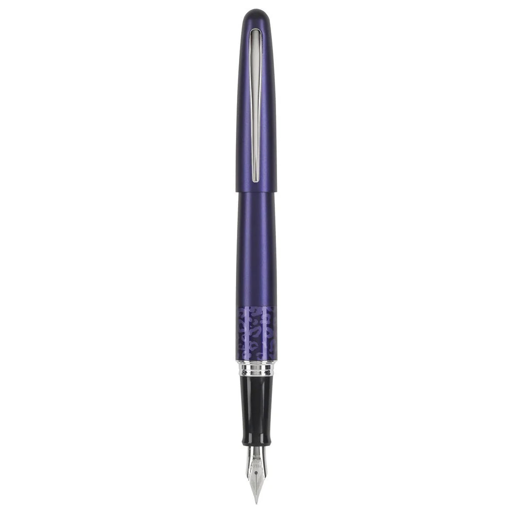 Pilot MR2 Blue Leopard Fine Fountain Pen