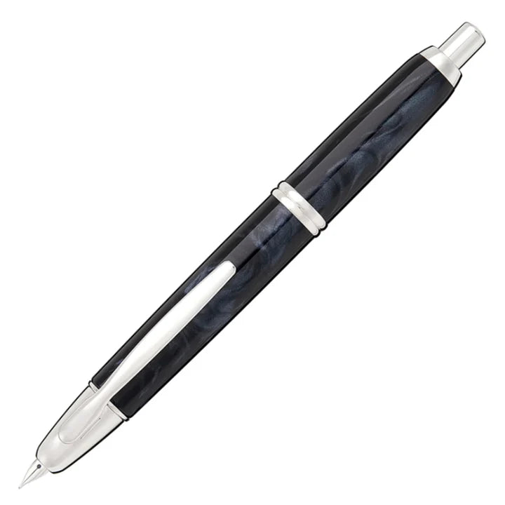 Pilot Capless SE Marble Black Medium Fountain Pen 2571
