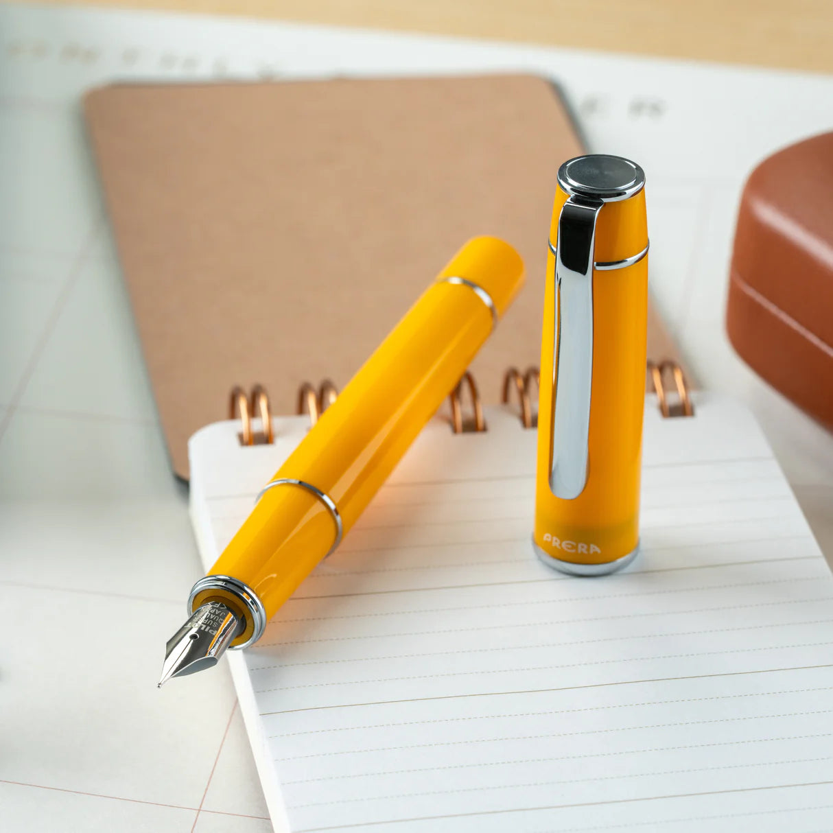 Pilot Prera Warm Yellow Medium Fountain Pen