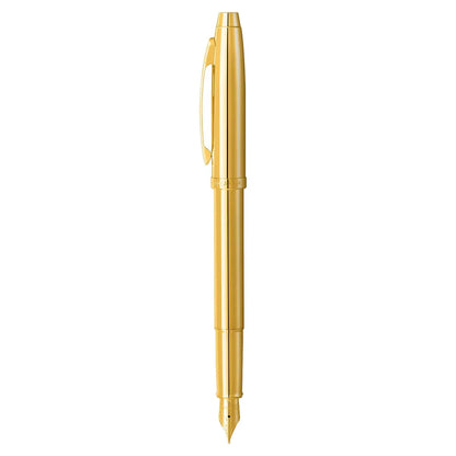 Sheaffer 9372 Gold Fountain Pen Medium Nib