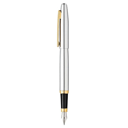 Sheaffer 9422 VFM Polished Chrm Gt Fountain Pen Medium