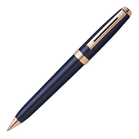 Sheaffer 9143 Prelude T Blue Rose Gold Ball Pen