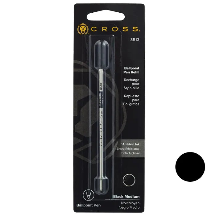 Cross 8513 Black Medium Ball Pen Refill