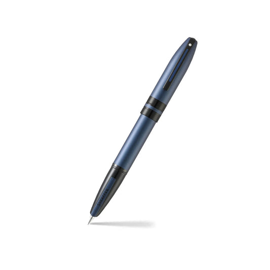 Sheaffer 9110 Icon Metalic Blue-Black Fountain Pen  Medium