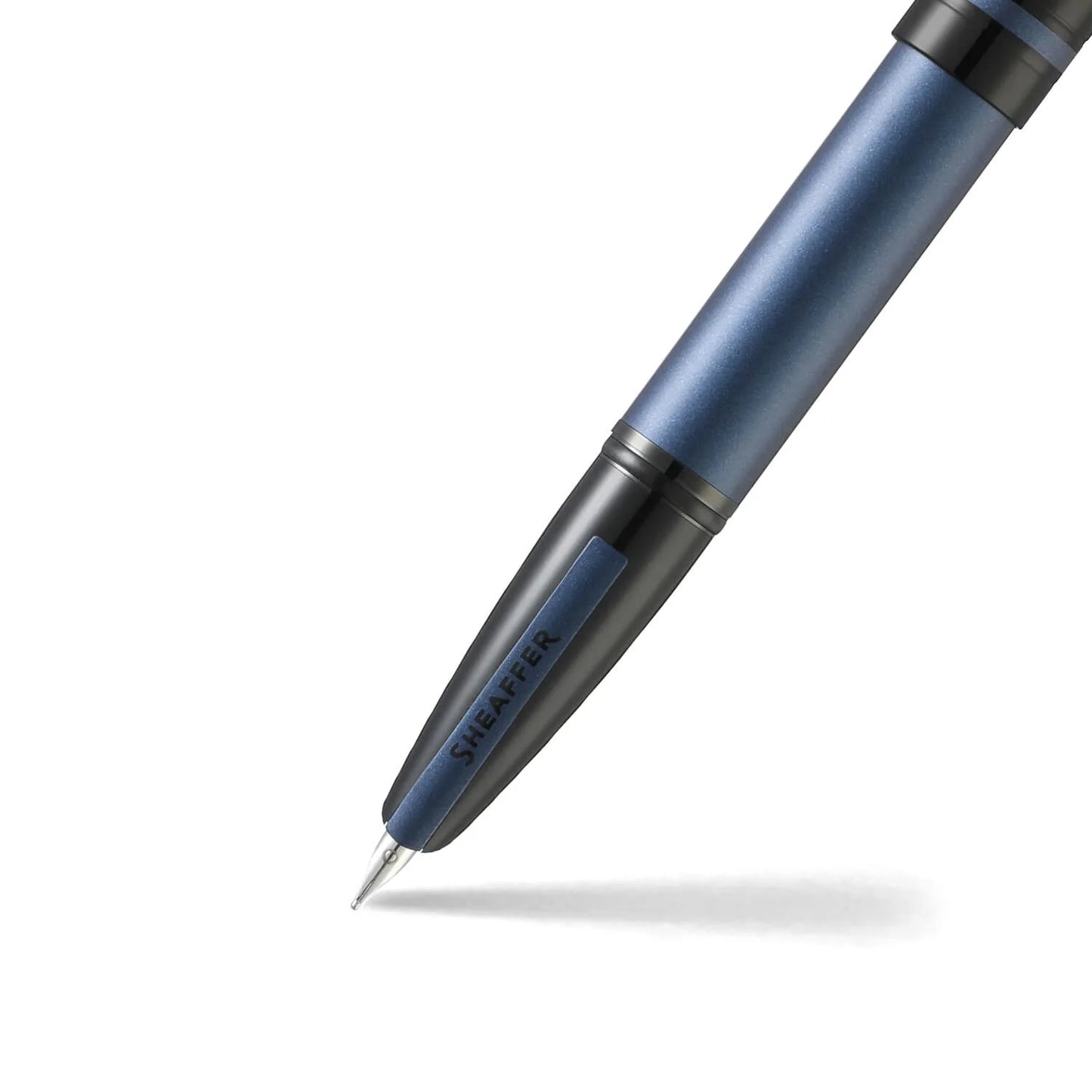 Sheaffer 9110 Icon Metalic Blue-Black Fountain Pen  Medium