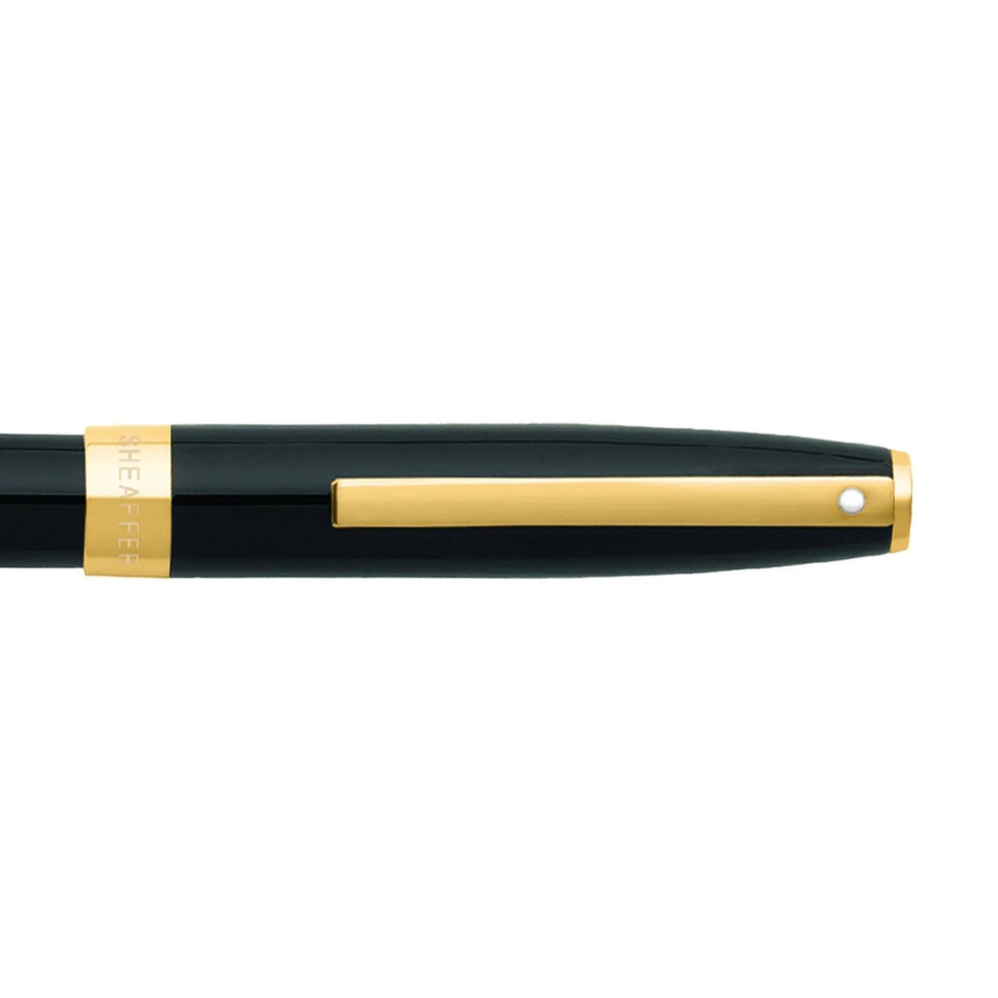 Sheaffer 9471 Sagaris Black Gold Roller Pen