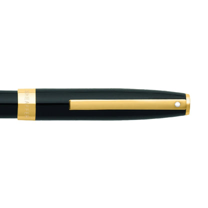 Sheaffer 9471 Sagaris Black Gold Roller Pen