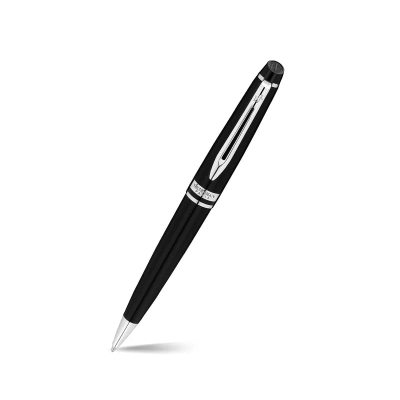 Waterman Expert Matte Black Chrome Trim Ball Pen