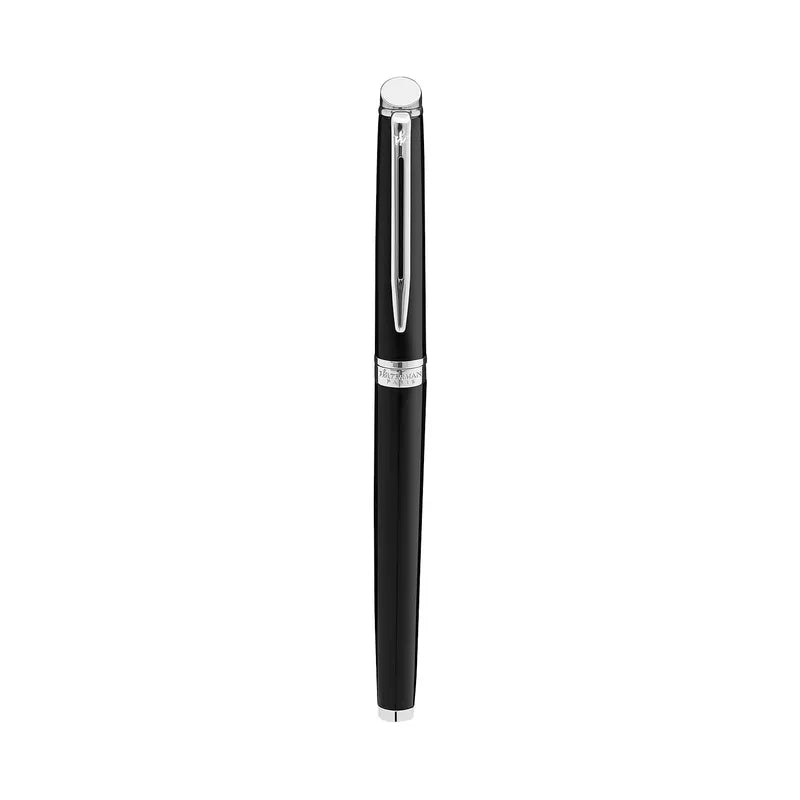 Waterman Hemisphere Mars Black Chrome Trim Roller Pen