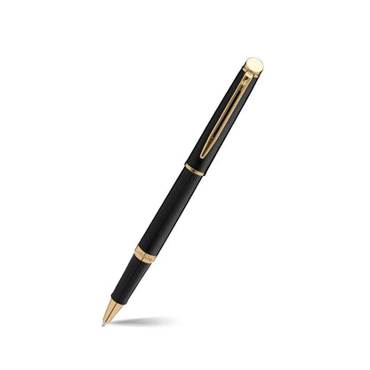 Waterman Hemisphere Matt Black Gold Trim Roller Pen
