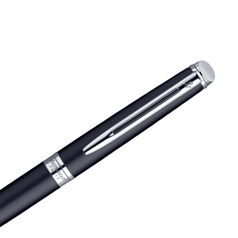 Waterman Hemisphere Matt Black Chrome Trim Roller Pen