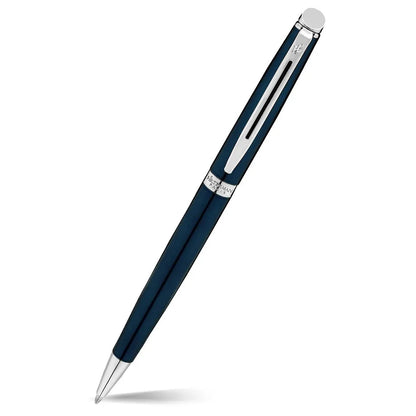 Waterman Hemisphere Matt Black Chrome Trim Ball Pen