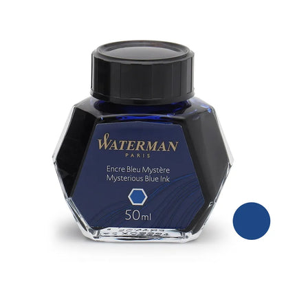 Waterman  Ink Pot Dark Blue/ Black Mysterious Blue 50ML