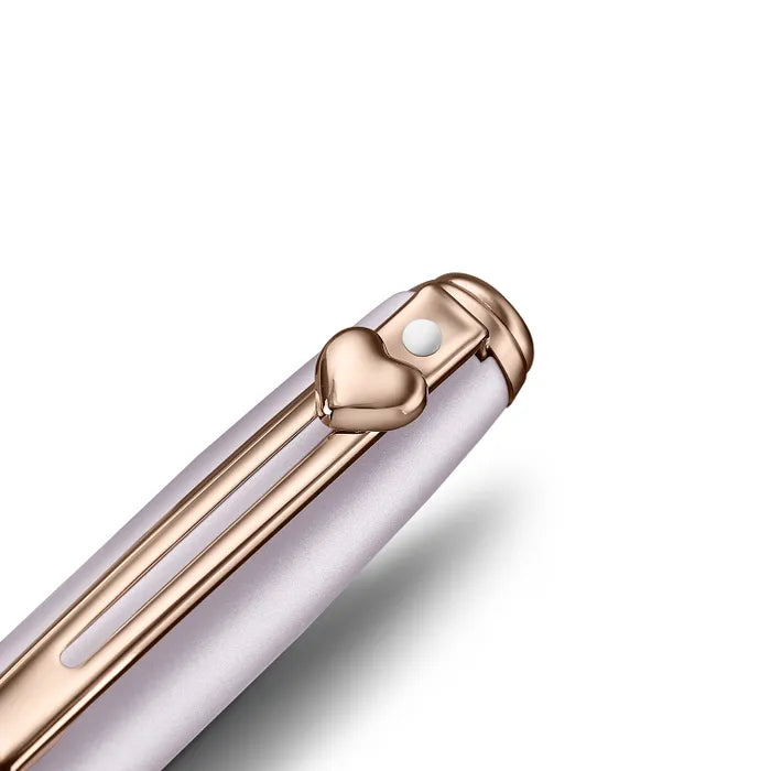 Sheaffer 9810Ball Pen EIP Prelude Pastel Pink With Heart Emblem Ball Pen