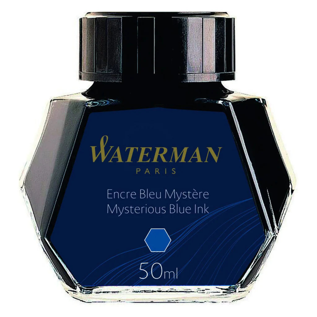 Waterman  Ink Pot Dark Blue/ Black Mysterious Blue 50ML