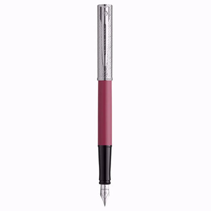 Waterman Allure Pink Fine Nib Fountain Pen With Note Book Gift Set