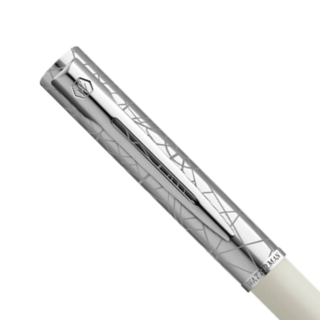 Waterman Allure White Fine Nib Fountain Pen With Note Book Gift Set
