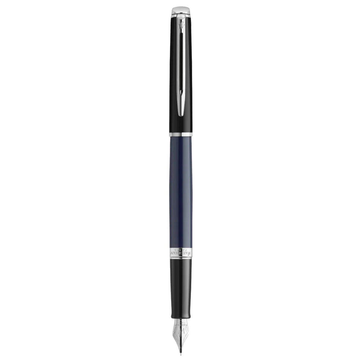 Waterman Hemisphere Color Block Blue-Black Medium Nib  Fountain Pen