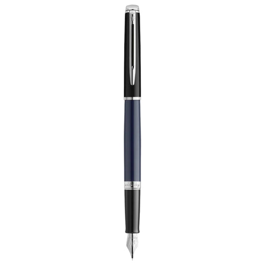 Waterman Hemisphere Color Block Blue-Black Medium Nib  Fountain Pen