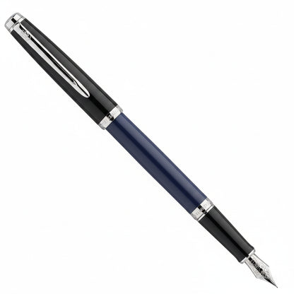 Waterman Hemisphere Color Block Blue-Black Medium Nib  Fountain Pen