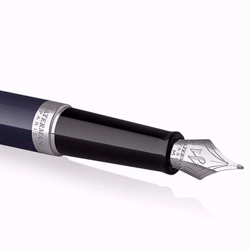 Waterman Hemisphere Color Block Blue-Black Medium Nib  Fountain Pen