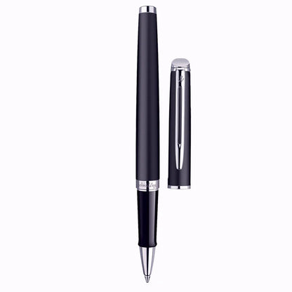 Waterman Hemisphere Matt Black Chrome Trim Roller Pen