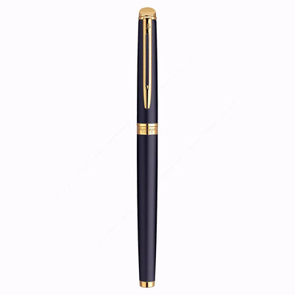 Waterman Hemisphere Matt Black Gold Trim Roller Pen