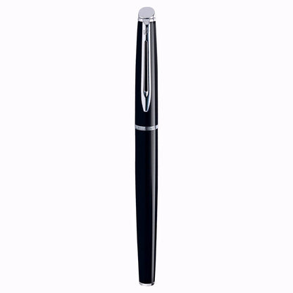 Waterman Hemisphere Mars Black Chrome Trim Medium Nib Fountain Pen
