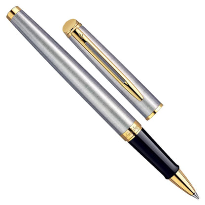 Waterman Hemisphere SS Gold Trim Roller Pen