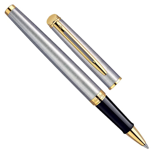 Waterman Hemisphere SS Gold Trim Roller Pen
