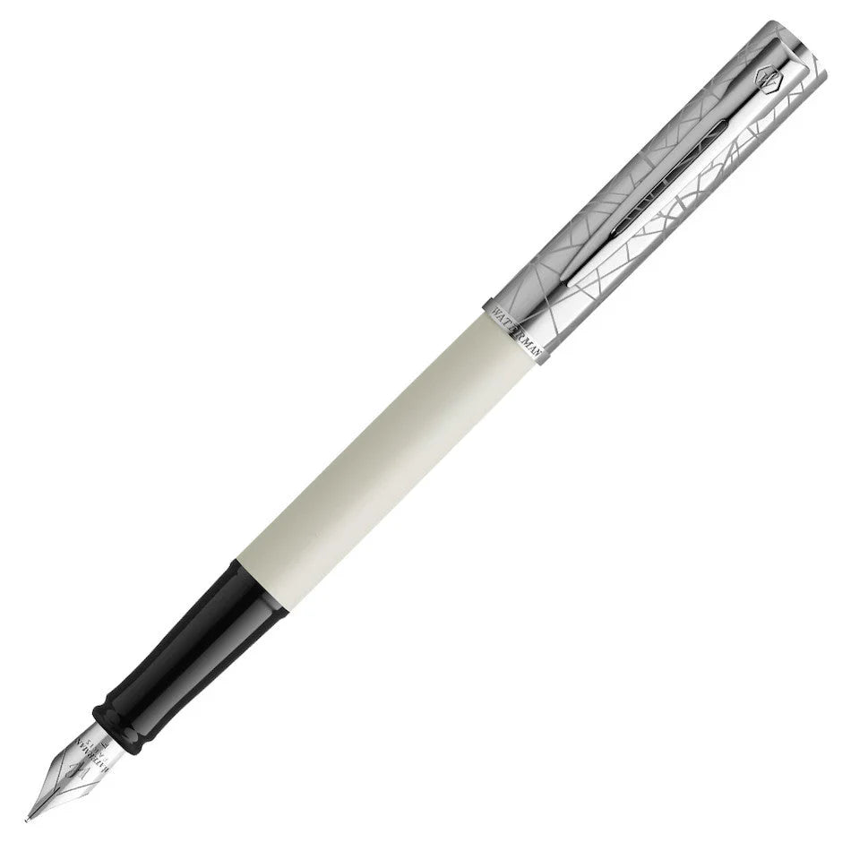 Waterman  Allure Deluxe White Fountain Pen -Fine