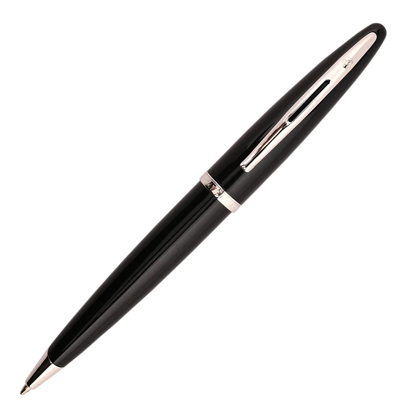 Waterman Carene Sea Black Chrome Trim Ball Pen