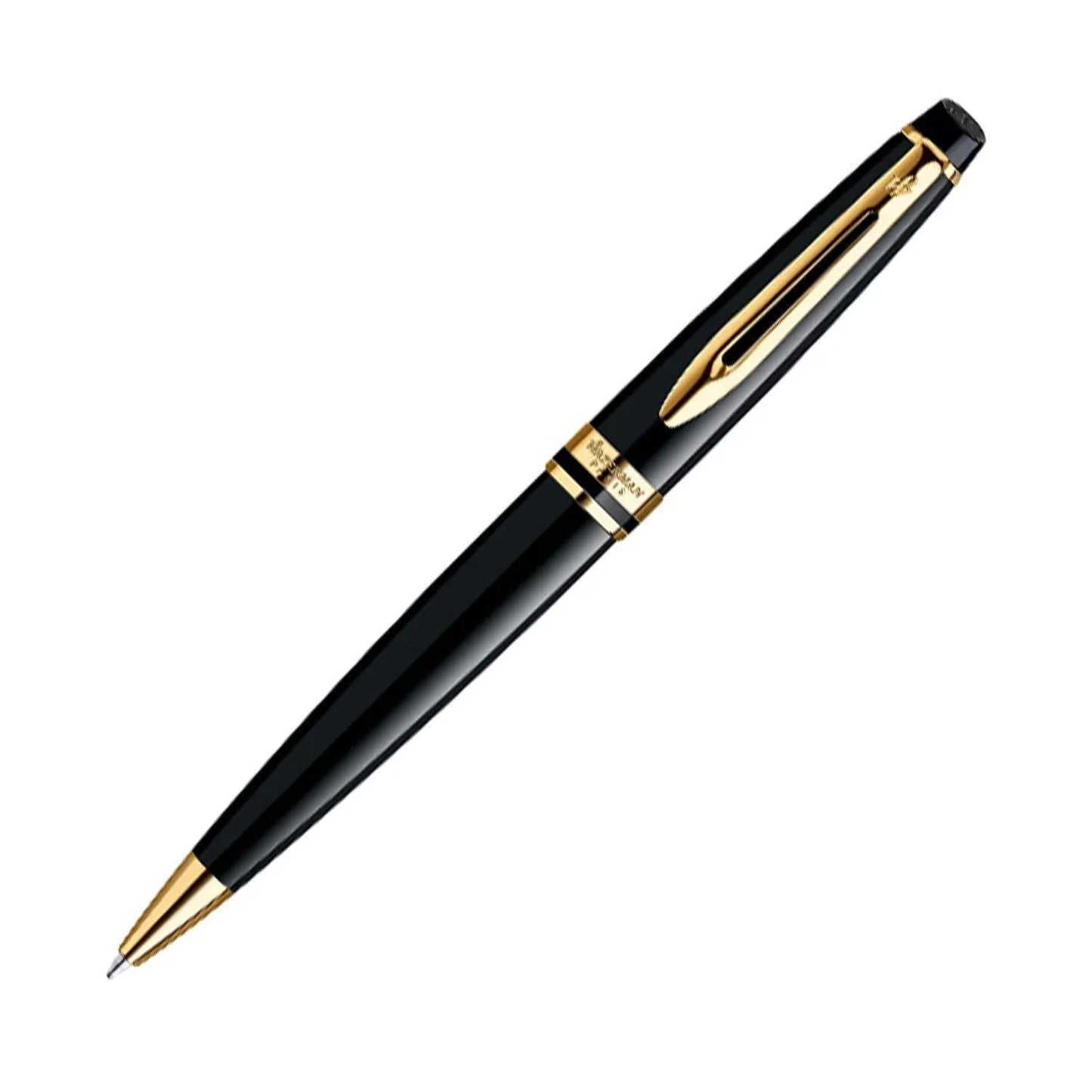 Waterman Expert Mars Black Gold Trim Ball Pen