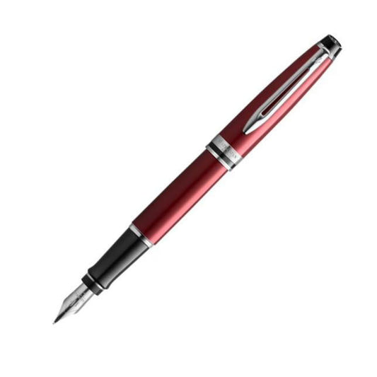 Waterman Expert Dark Red Palladium Medium Nib Fountain Pen