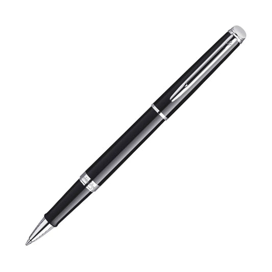 Waterman Hemisphere Mars Black Chrome Trim Roller Pen