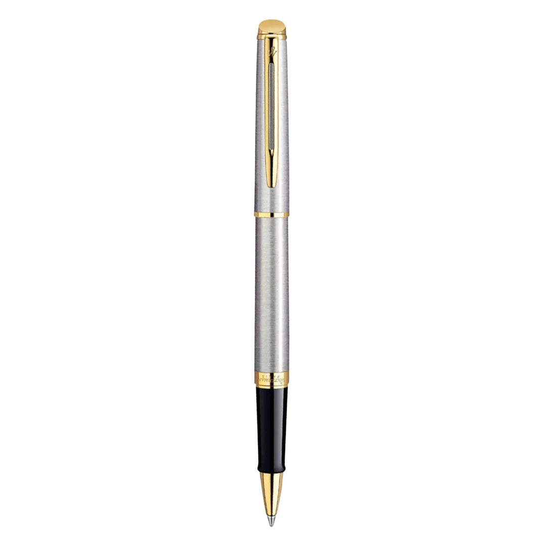 Waterman Hemisphere SS Gold Trim Roller Pen