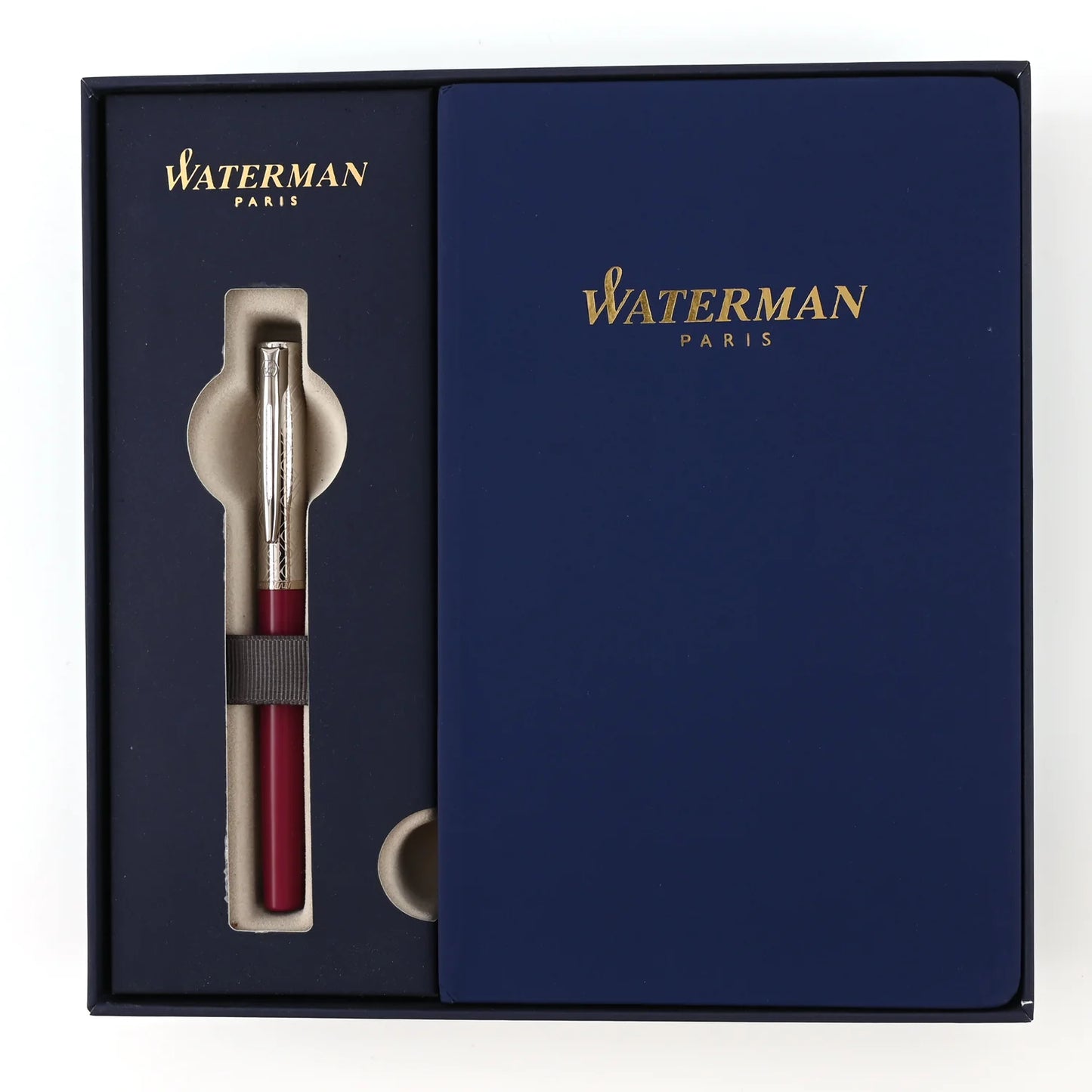Waterman Allure Pink Fine Nib Fountain Pen With Note Book Gift Set